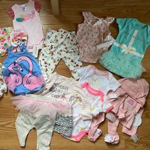Never worn! Assorted Baby Clothes Size 3-6 Months